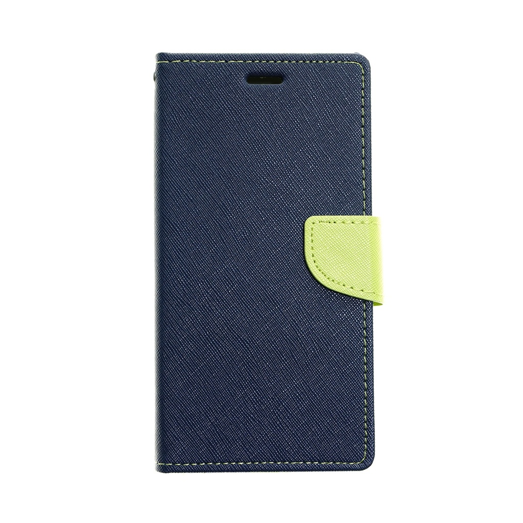 Estuche goospery fancy diary iphone xmax (6.5) color azul marino / verde