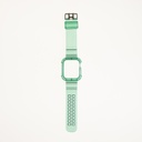 Accesorio generico pulsera con bumper rugged apple watch 45 mm color verde