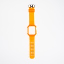 Accesorio generico pulsera con bumper rugged apple watch 42 mm color naranja