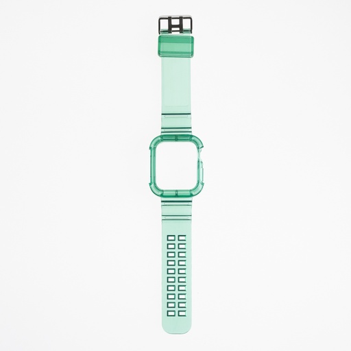 [01-081-013-0017-0233] Accesorio generico pulsera con bumper rugged apple watch 42 mm color verde