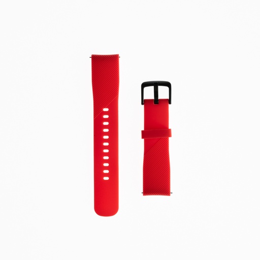 [01-081-013-0024-0189] Accesorio generico pulsera tipo cincho samsung watch 20 mm color rojo