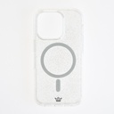 Estuche el rey symmetry con magsafe iphone 14 pro color transparente / glitter