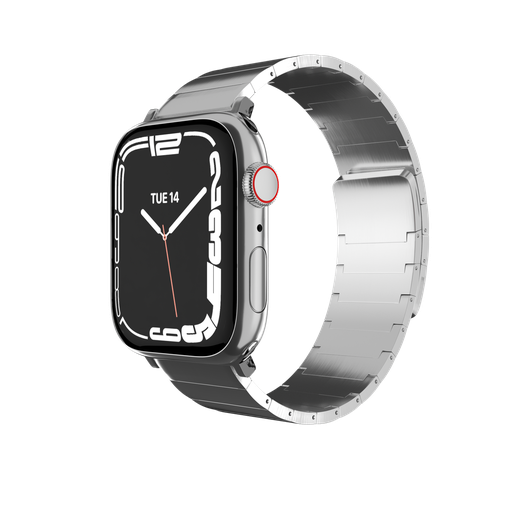 [01-081-036-0008-0187] Accesorio switcheasy pulsera maestro stainless steel magnetico apple watch 38 / 40 / 41 mm plateado