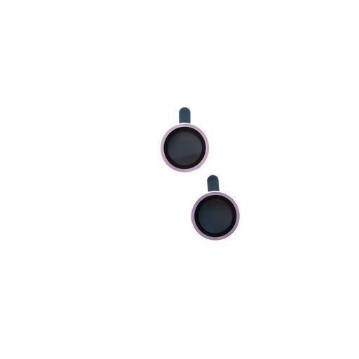[01-119-011-0005-0134] Accesorio el rey vidrio templado camara con borde de metal para iphone 14 plus color morado