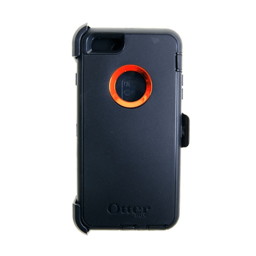 [07-024-028-0027-0174] Estuche otterbox defender iphone 6 plus color negro / naranja