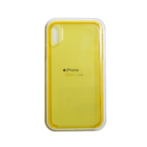 [07-031-003-0012-0216] Estuche apple iphone xs max (6.5) color transparente / amarillo