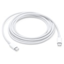 Cable apple adaptador de 2mts ultra rapido de 20w 95w / tipo c a tipo c