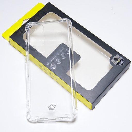 [07-045-011-0071-0215] Estuche el rey hard case reforzado samsung s20 plus transparente
