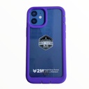 estuches proteccion el rey warrior a prueba de impactos apple iphone 12 mini color morado