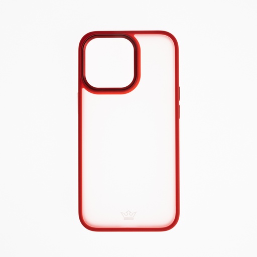 [07-031-011-0028-0189] Estuche el rey mate marco de iphone 12 pro max color rojo