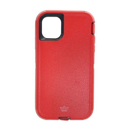 [07-024-011-0004-0189] Estuche el rey defender iphone 11 pro (5.8) color rojo