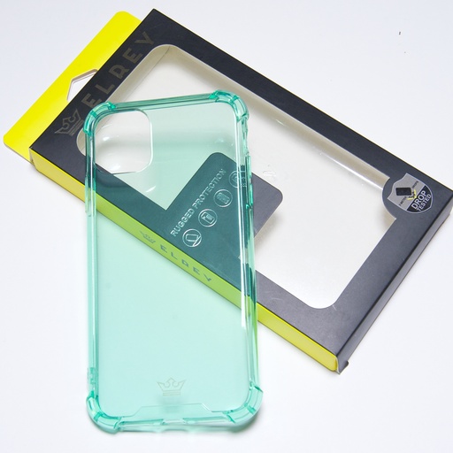 [07-045-011-0039-0122] Estuche el rey hard case flexible reforzado iphone 11 pro color menta
