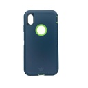 Estuche el rey defender iphone xmax (6.5) color menta / verde