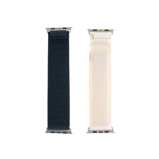 [01-081-011-0017-0270] Accesorio el rey pulsera alpine bucle pack 2 unidades apple watch 38 / 40 / 41 mm negro / beige