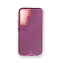 estuches proteccion el rey defender samsung s22 plus color rojo / rosado