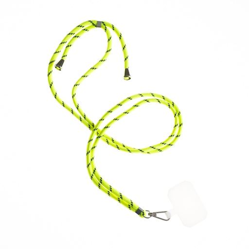 [01-128-011-0005-0248] Accesorio el rey strap 160*60 mm con sujetador color verde neon / negro
