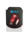 Cargador 1hora carro de con micro usb v8 para color rojo