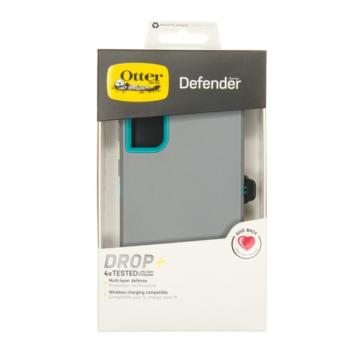 [07-024-028-0008-0098] Estuche otterbox defender samsung a51 color gris / menta