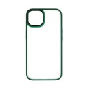 Estuche el rey iphone 12 marco mate color verde