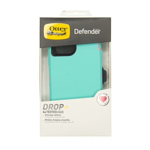 [07-024-028-0014-0131] Estuche otterbox defender iphone 11 pro (5.8) color menta / rosado