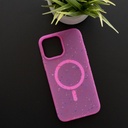 Estuche el rey magsafe core mata iphone 12 pro max 6.7 color magenta