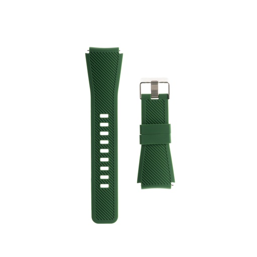 [01-081-013-0024-0243] Accesorio generico pulsera tipo cincho samsung watch 20 mm color verde musgo