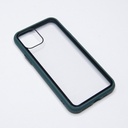 Estuche el rey iphone 11 pro con marco color transparente / verde