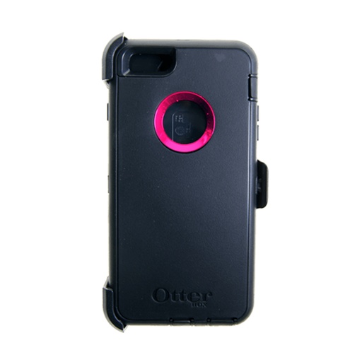 [07-024-028-0027-0170] Estuche otterbox defender iphone 6 plus color negro / fucsia