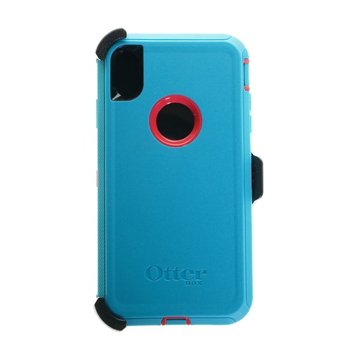 [07-024-028-0031-0126] Estuche otterbox defender iphone xmax (6.5) color menta / fucsia