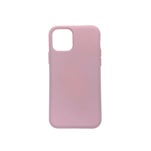 [07-092-011-0019-0202] Estuche el rey silicon iphone 11 pro color rosado palido