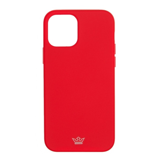 [07-092-011-0023-0189] Estuche el rey silicon iphone 12 mini 5.4 color rojo