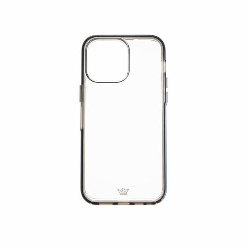 [07-100-011-0008-0222] estuches transparente el rey symmetry apple iphone 14 pro max color gris / transparente