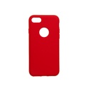Estuche el rey silicon iphone 6 plus color rojo