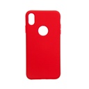 Estuche el rey silicon iphone xmax color rojo