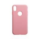 Estuche el rey silicon iphone xs color rosado