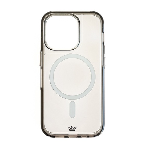 [07-100-011-0010-0222] Estuche el rey symmetry con magsafe iphone 12 pro max color transparente / gris