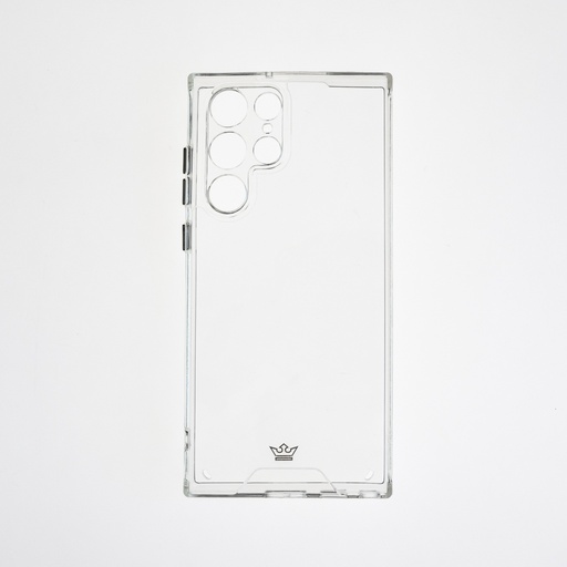 [07-031-011-0059-0222] Estuche el rey con botones samsung s22 ultra color transparente / gris