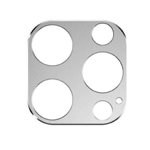 [13-119-036-0002-0179] Protector Pantalla switcheasy vidrio templado camara lenshield aluminum camera iphone 14 pro / 14 pro max silver