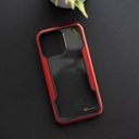 Estuche el rey defense iphone 12 pro max color rojo