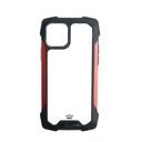 estuches clasico el rey impact 10 metros de proteccion apple iphone 13 pro max color negro / rojo