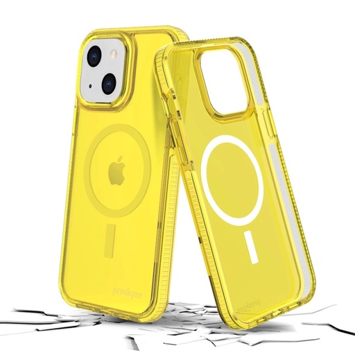 [07-088-030-0005-0116] Estuche clasico prodigee safetee neo lemon con magsafe apple iphone 13 color verde