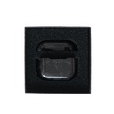 estuche clasico el rey trenzado fibra carbon apple airpods gen 3 color fibra carbon negro