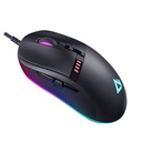 Gadget aukey gaming knight rgb mouse 10000 dpi resolution con cable usb