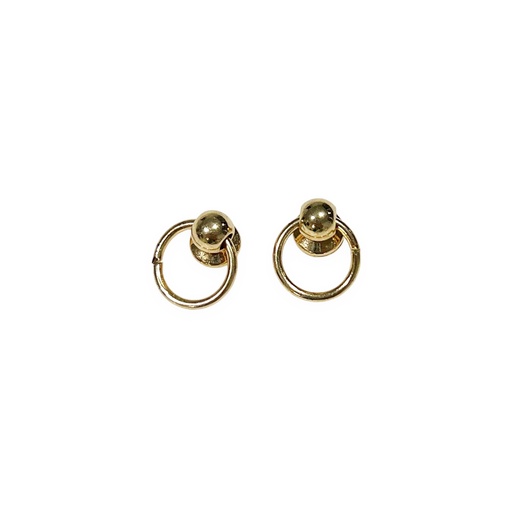 [01-050-011-0001-0180] Accesorio el rey holder argolla para funda de 7 mm color dorado