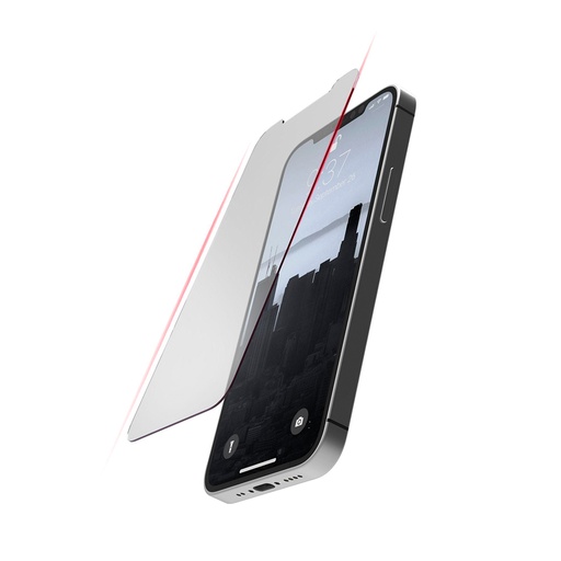 [13-113-042-0004-0215] Protector pantalla xdoria vidrio templado raptic cobertura total anti blue iphone 14 pro transparente