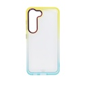 estuche clasico el rey degrade samsung s23 color amarillo / turquesa