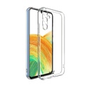 Estuche transparente el rey con botones samsung a34 color transparente