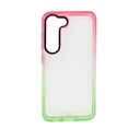 estuche clasico el rey degrade samsung s23 color rosado / verde