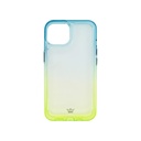 estuche clasico el rey degrade apple iphone 14 pro color turquesa / verde