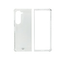 Estuche proteccion el rey hard case samsung z fold 5 color transparente